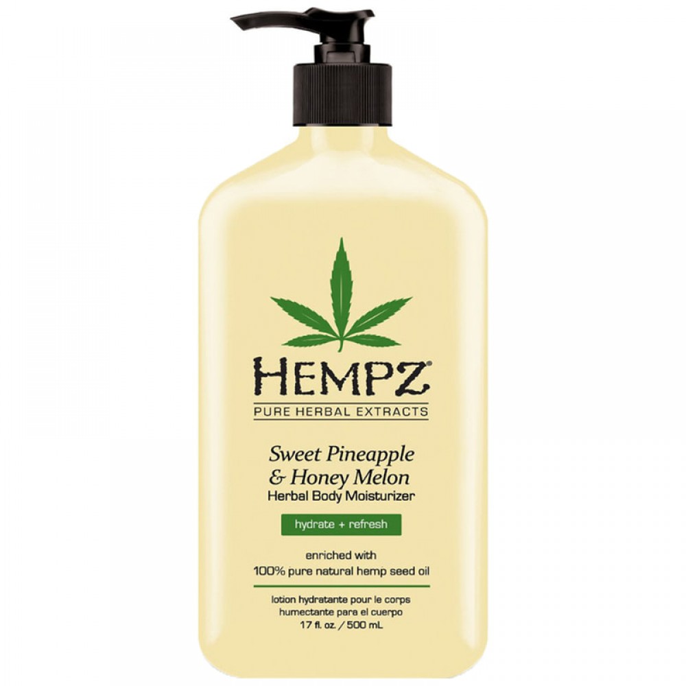 HEMPZ Sweet Pineapple & Honey Melon Moisturizer 500ml - Зволожуюче молочко для тіла Ананас та Диня HEMPZ Sweet Pineapple & Honey Melon Moisturizer 500ml - Зволожуюче молочко для тіла Ананас та Диня